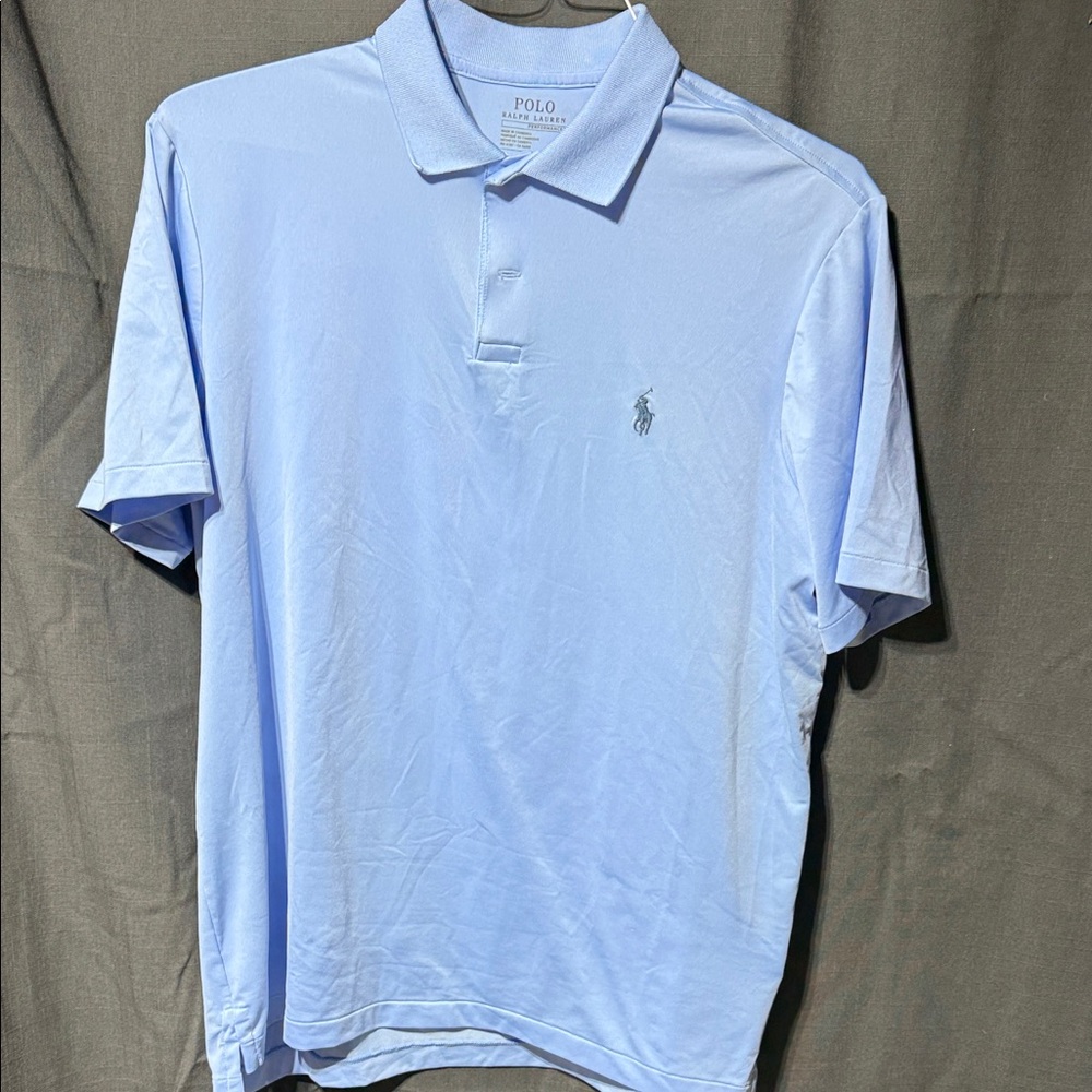 Polo by Ralph Lauren Men's Sky Blue Polo Shirt